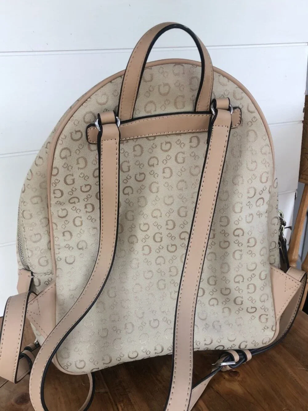 GUESS Cream Backpack